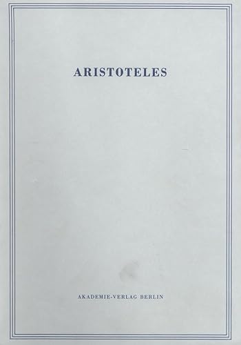 Problemata Physica (Aristoteles: Aristoteles Werke)